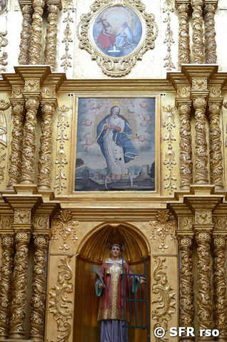 Altar Kathedrale Barichara