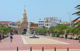 Uhrenturm in Cartagena