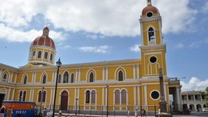 Kathedrale in Granada in Nicaragua