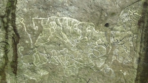 Felszeichnung Piedra Pintada