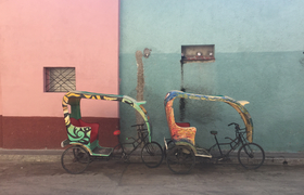 Kubanisches Bici Taxi