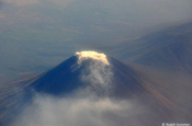 Vulkan San Cristóbal Flugaufnahme