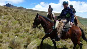Reiten am Rumiñahui