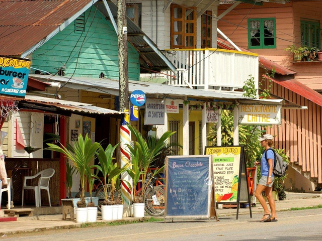 Am Strand von Bocas del Toro, Isla Colon