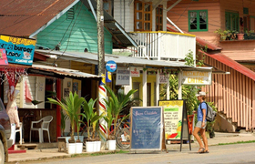 Am Strand von Bocas del Toro, Isla Colon