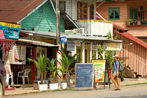Am Strand von Bocas del Toro, Isla Colon