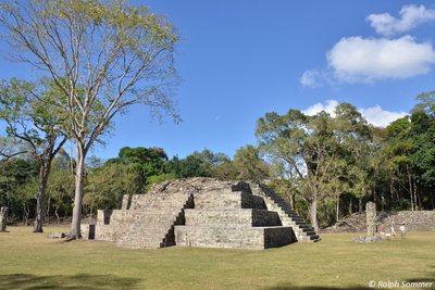 Maya-Tempel in Copán