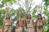 Indigene am Amazonas