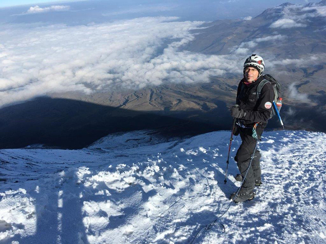 Cotopaxi Besteigung Ecuador Aufstieg