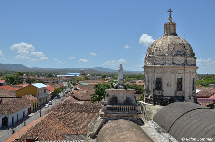 La Merced Kirche und Mutterdenkmal Nicaragua