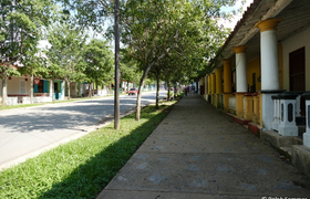 Hauptstrasse von Viñales auf Kuba