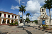 Plaza Viñales im Ort Viñales auf Kuba
