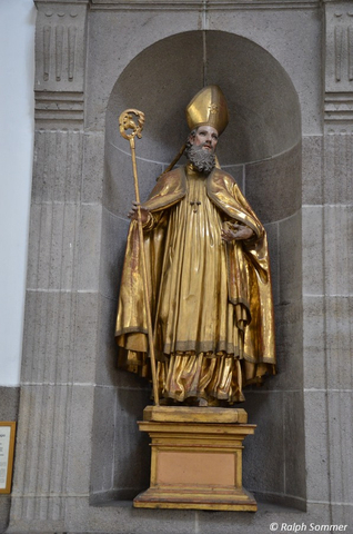 Statue in Kathedrale in Guatemala City