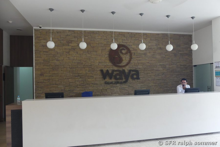 Hotelrezeption Hotel Waya in Maicao