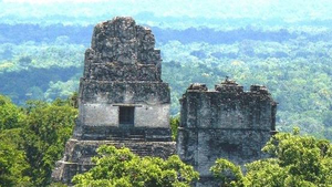 Tikal Jaguartempel in Guatemala