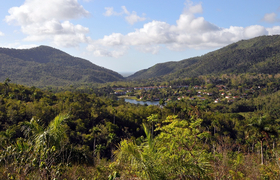 Natur um las Terrazas