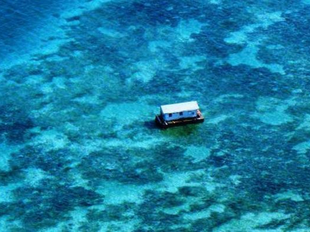 blaues Meer in Belize