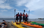 Kayak Truppe Lagune von San Lázaro