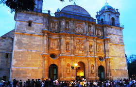 San Cristobal de las Casas in Santo Domingo in Mexiko