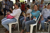 Zuschauer bei Hundeausstellung in Villavicencio