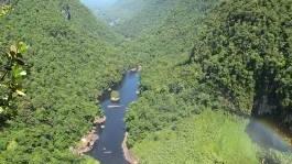 Flußlauf in Guyana