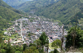 Blick auf Baños