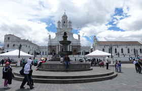 Plaza in Sangolquí