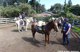 Reitplatz der Hazienda La Alegría