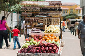 Früchte auf der Streetfoodtour Cartagena