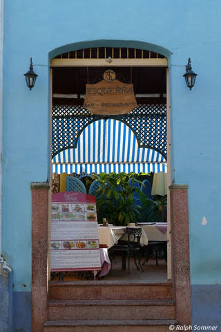 Restaurant in Trinidad auf Kuba