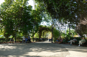 Park im kubanischen Trinidad 