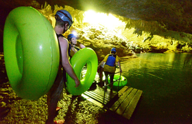 Cave Tubing