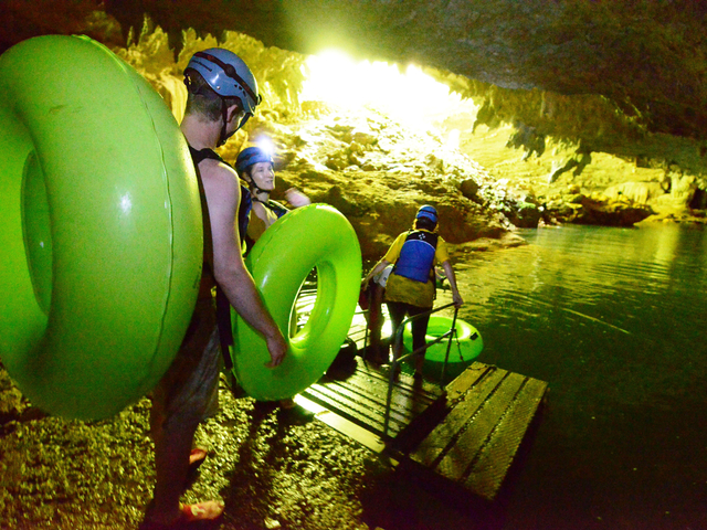 Cave Tubing