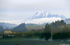 Chimborazo aus der Ferne