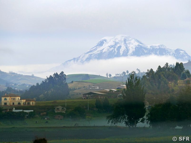 Chimborazo aus der Ferne