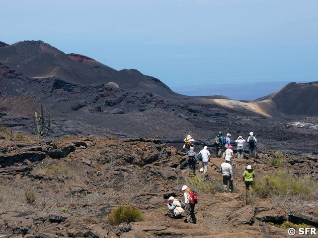 Wanderung auf dem Chico Vulkan, Galapagos
