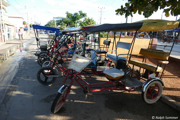 Moto-Taxis in Santa Marta am Varadero-Strand