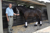 Ralph Sommer bei der Pferdeausstellung in Villavicencio