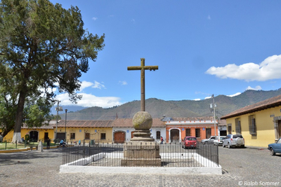 Plaza vor der Kirche La Merced in Antigua