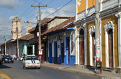 Straße in Granada Nicaragua