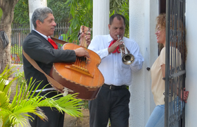 Musiker in Nicaragua