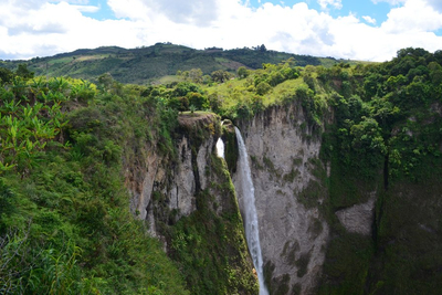 Wasserfall bei San Agustin