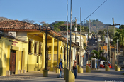Dorfstraße in Copán