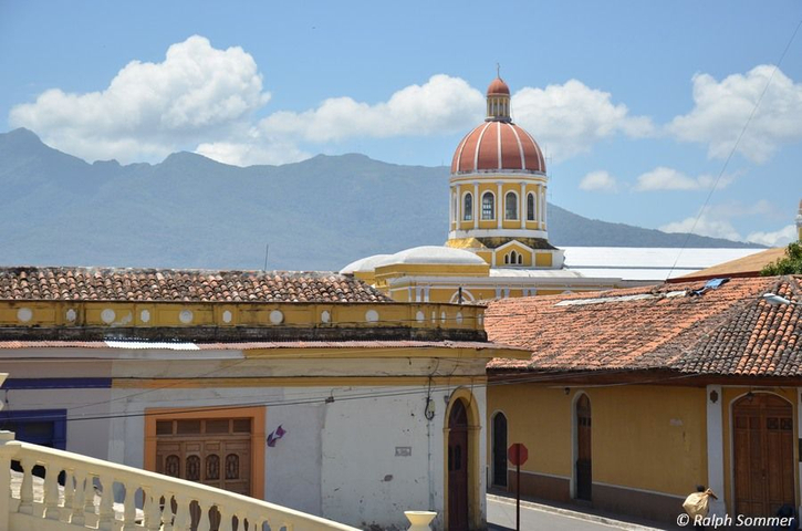 Blick auf Kathedrale von Granada Nicaragua