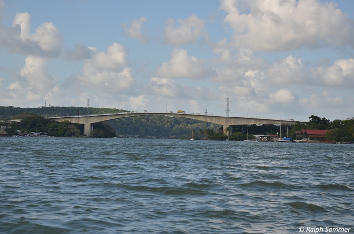 Brücke über den Río Dulce