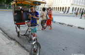 Fahrradtaxi in Havanna
