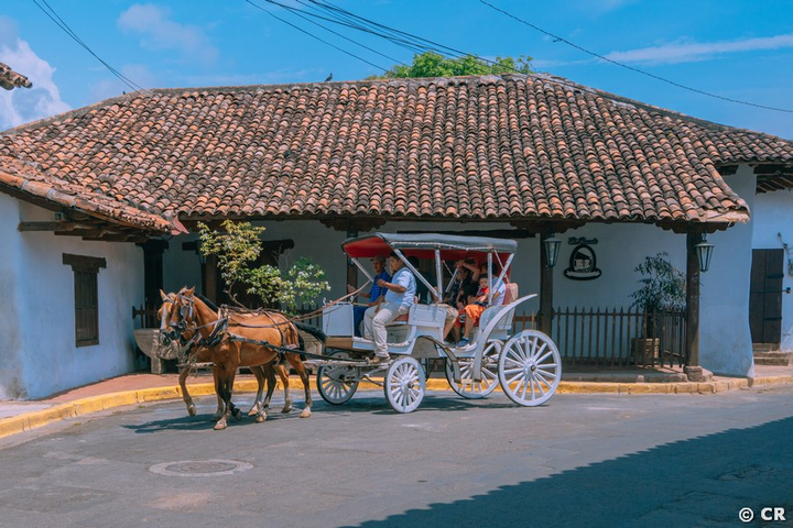 Pferdekutschenfahrt in Granada Nicaragua