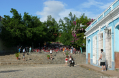 Plaza Mayor in Trinidad Kuba
