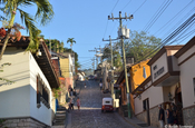 Dorfstraße in Copán