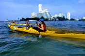 Kayaking vor Cartagena